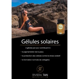 Flyer Gélules solairres Riviera Tan