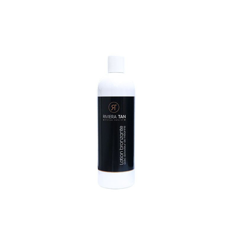 Lotion bronzante professionnelle Riviera Tan activatrice de mélanine pour bronzage sans UV durable