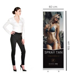 Roll-up spray tan 60x165