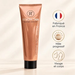 Crème bronzante progressive Soin Éclat Riviera Tan – visage et corps